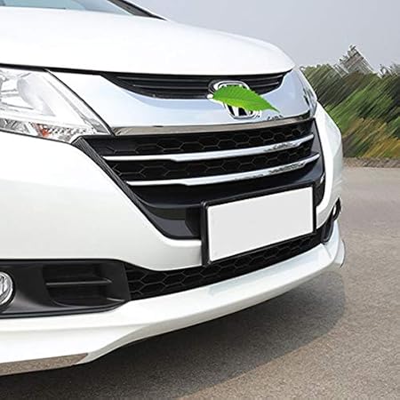 Amazon Accesments Odyssey オデッセイ フロントグリルガーニッシュ フロントバンパーガーニッシュ メッキモール 外装パーツ アクセサリー 2p カーボン調 Od140 グリル 車 バイク
