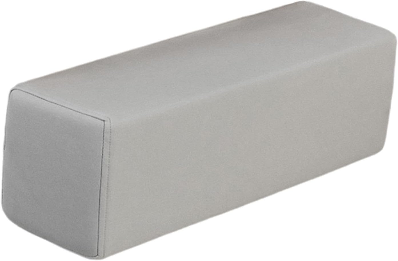 Arm Rest Pillow Elbow Support Couch Pillow Gaps Filler with Removable Washable Cover for Home Resting Bedroom Playing 23.62x5.91x5.91inch- Light Gray