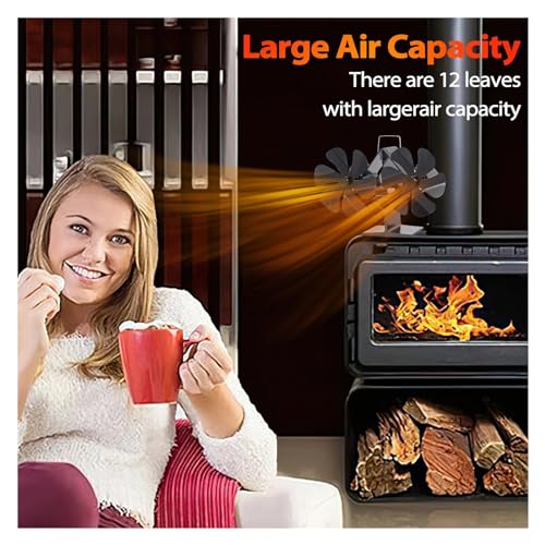 Ventilateur de poêle à bois résolvant les pertes de chaleur dans les combles - 4