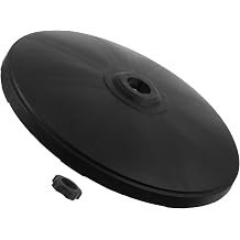 TOYANDONA Standing Fan Base Replacement Part, Black Plastic 38.8cm