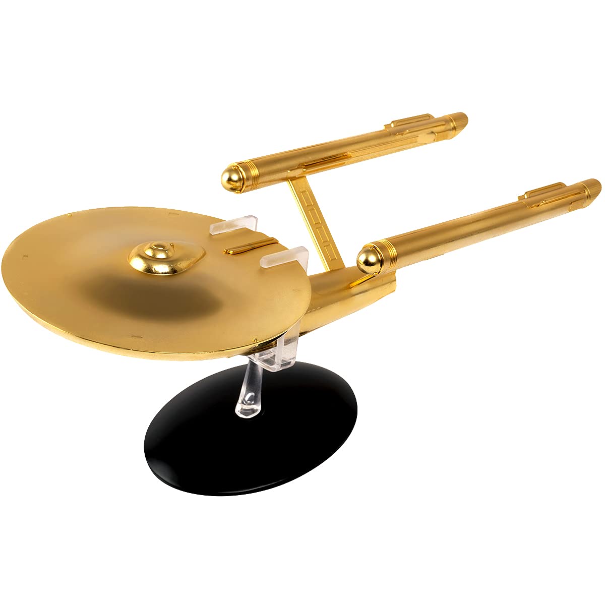 Eaglemoss Star Trek Starship Replica | Gold Plated Enterprise 1701 XL