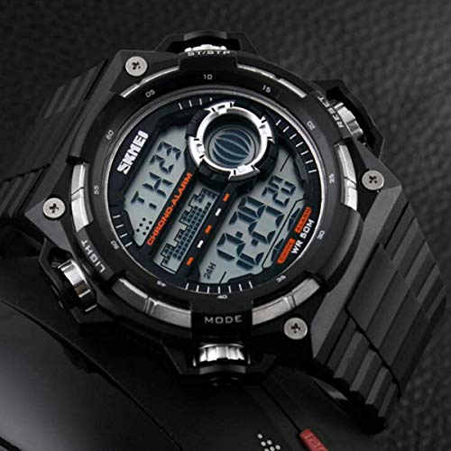 Relógio Masculino Skmei Digital 1115 - Preto/Cinza