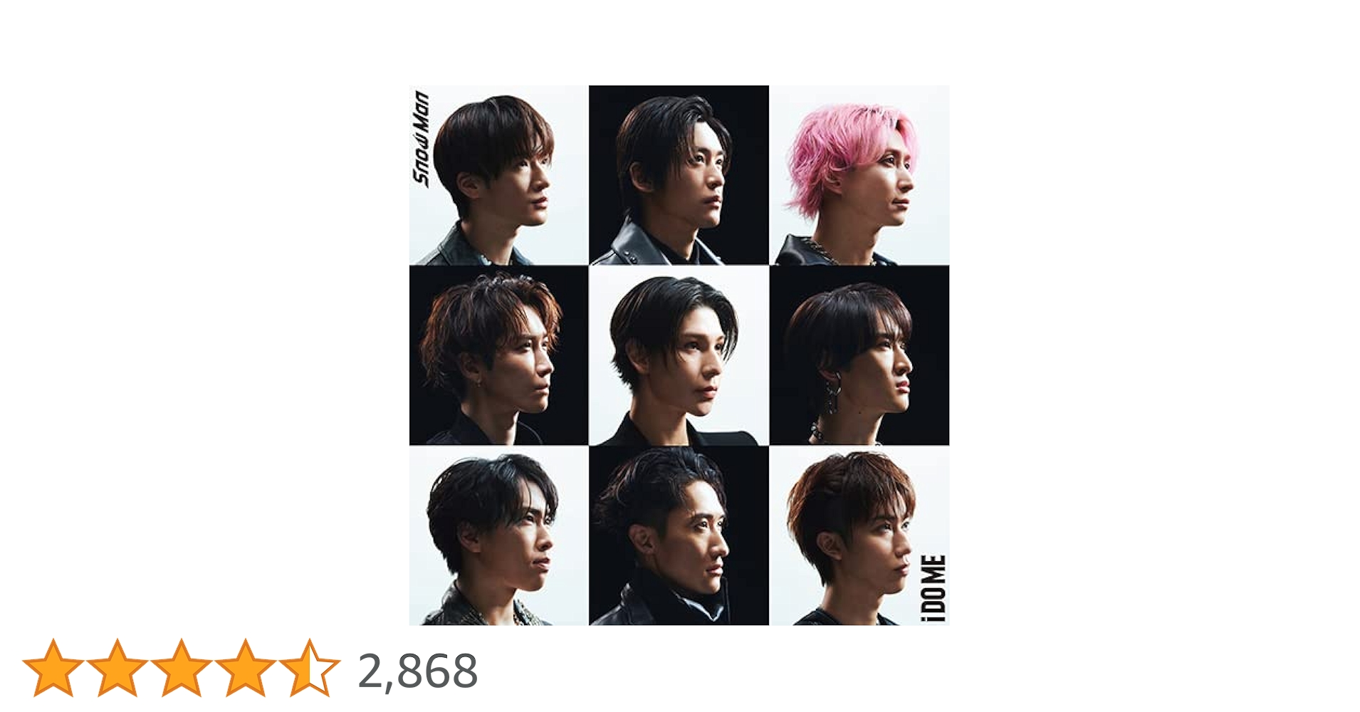 Amazon.co.jp: i DO ME(通常盤)(通常仕様)(AL) - Snow Man: ミュージック