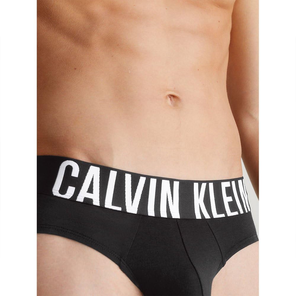 Calvin Klein Męskie majtki biodrowe, Czarny (czarny, czarny, czarny), XL