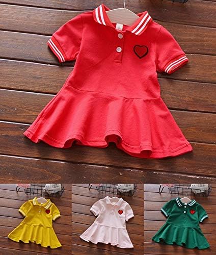 Amazon Co Jp ワンピース 女の子 女 キッズ ワンピース 夏 子供ワンピ 夏ワンピ 子供服 キッズ服 5色 ホーム キッチン