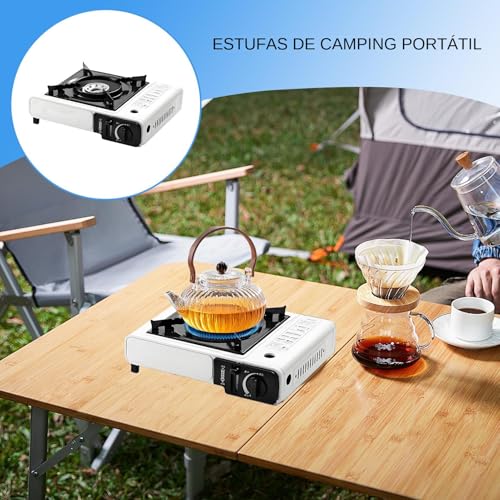 Poêle de camping avec mallette : réchaud d'extérieur et de randonnée - 4