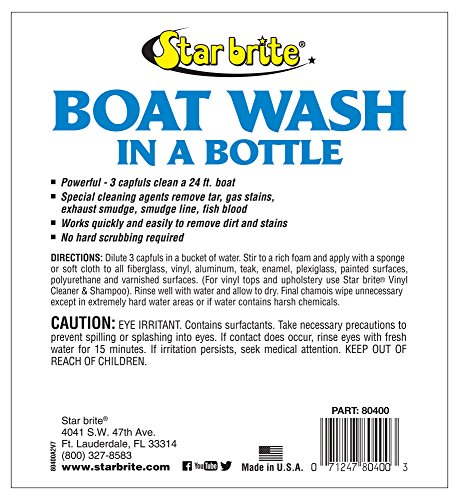 Star Brite Concentrated Boat Wash - Biodegradable, Phosphate-Free , 1 Gallon #TOP1