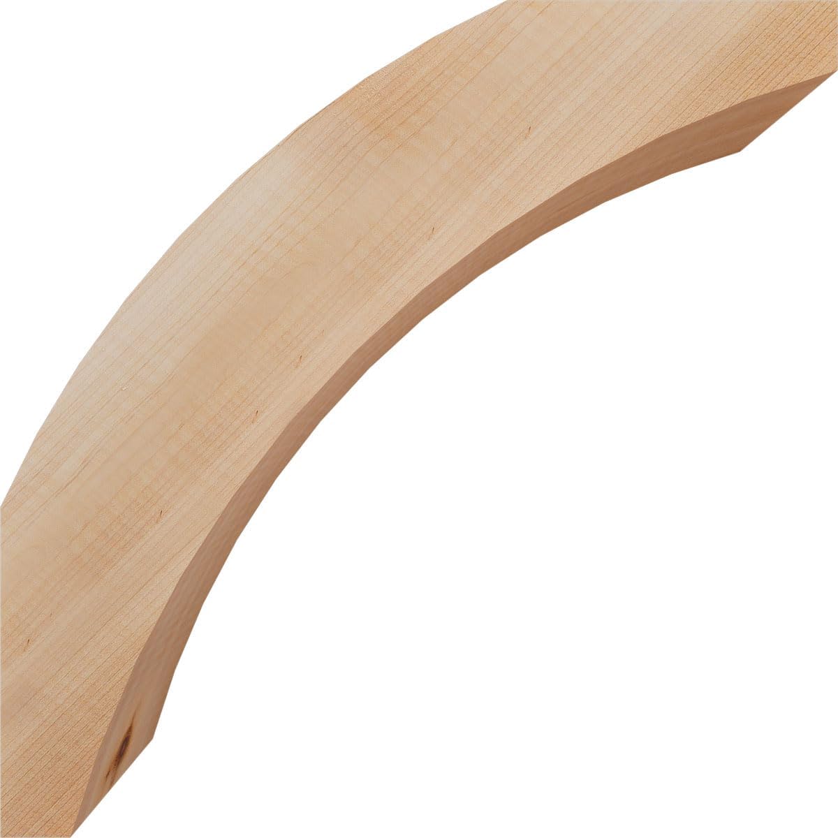 Ekena Millwork BRC04X12X12THR00SWR 3 1/2"W x 12"D x 12"H Thorton Smooth Knee Brace, Western Red Cedar