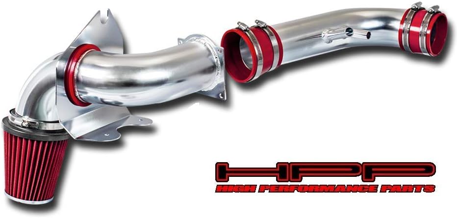 Cold Air Intake Kit & Red Filter Combo Compatible for Ford 1996-2004 Mustang 4.6L V8