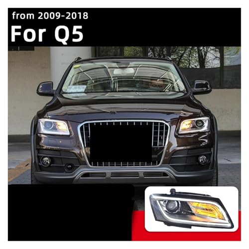 Faros delanteros Audi Q5 con luces DRL integradas e intermitentes Plug and Play 4