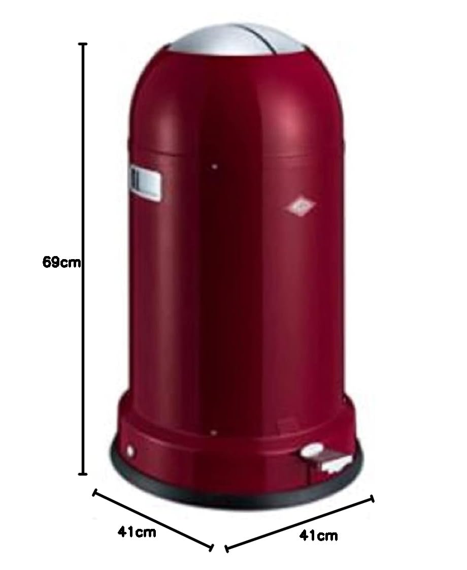 Amazon.co.jp: WESCO ウェスコ クラシックペダルビン33L ルビーレッド