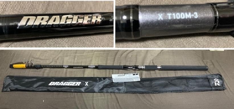 2024 ダイワ DRAGGER ドラッガーX T100M-3 振出 未使用 2024 ダイワ DRAGGER ドラッガーX T100M-3 振出 未使用