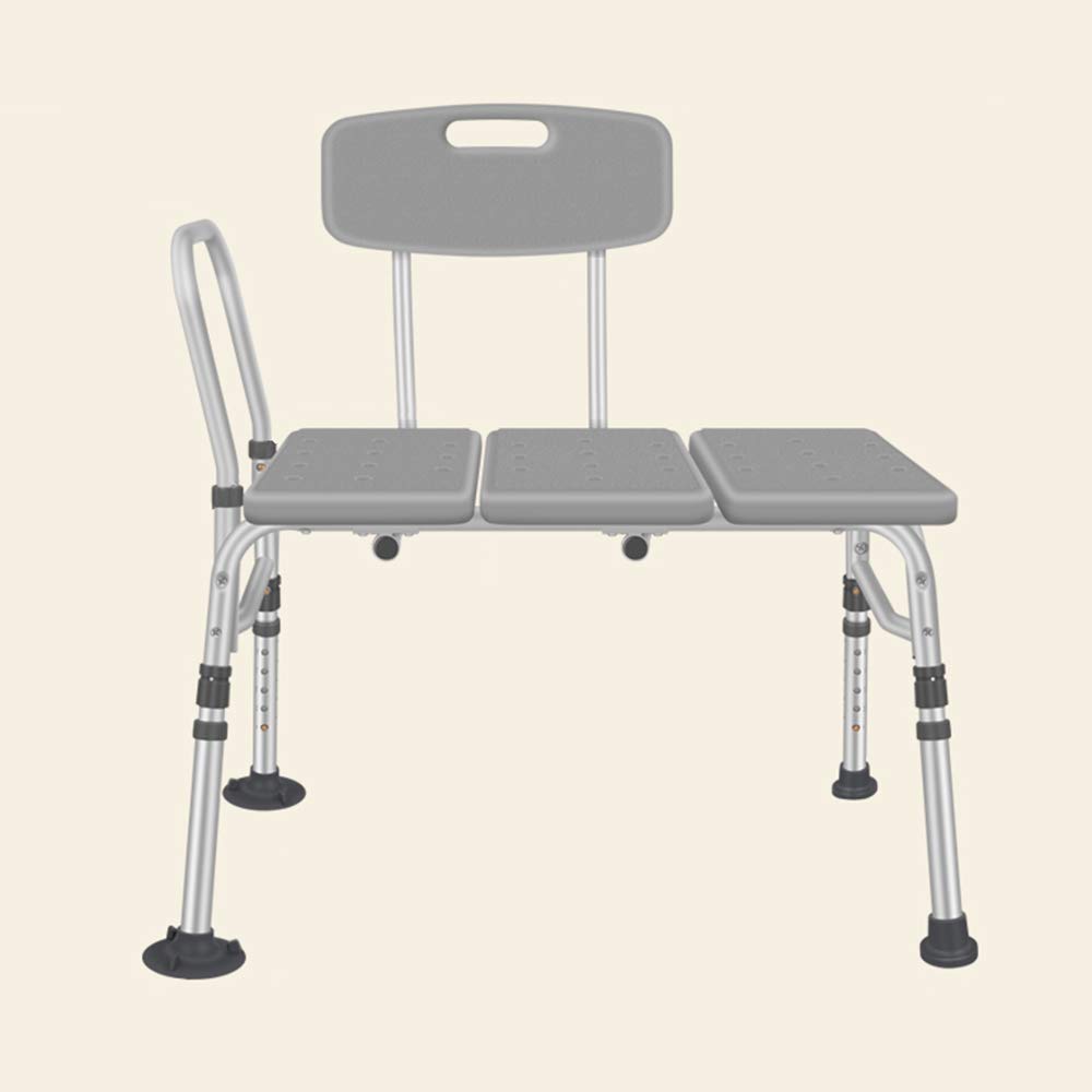 Chaise de douche pour personne âgée évitant les chutes avec tapis