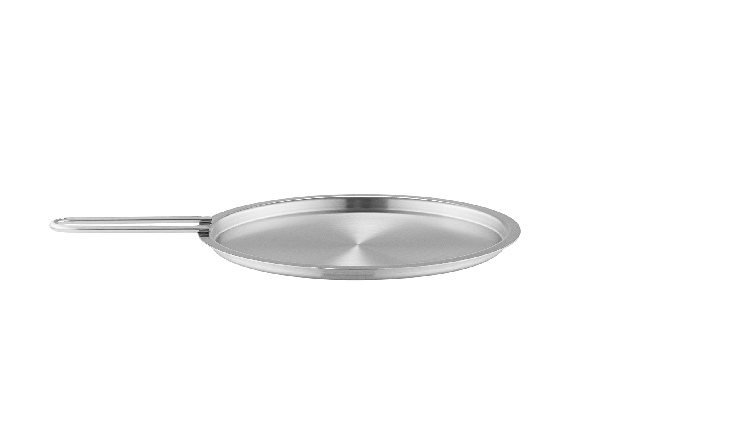 Eva Solo Brushed Steel Eva Trio | Lid 20 Cm Stainless Steel | The Steel Part Of The Lid Is Made Of 90% Post-Consumer Recycled Stainless Steel |