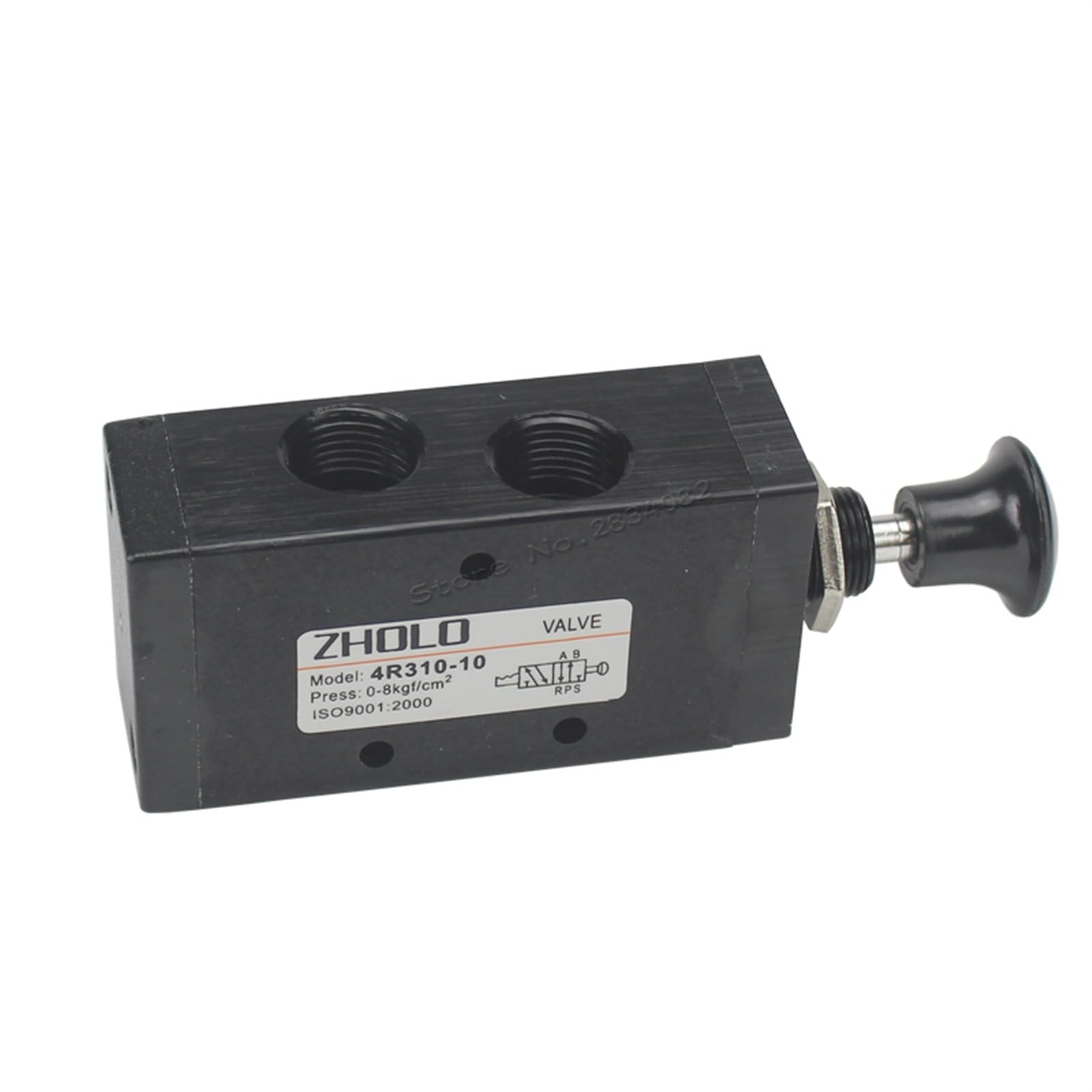 Vanne de commande manuelle pneumatique 4R310-08 distributeur air 3/8