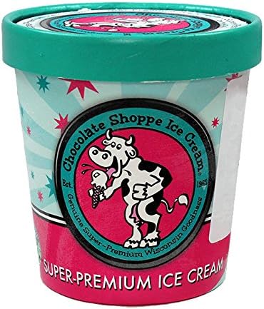 Chocolate Shoppe, Black Licorice Ice Cream, Pint (8 Count)