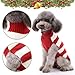 ROROJOYMA Hund Rollkragenpullover Weihnachten Hundepullover Muster Strickwaren Warme Hundepullover Elch Weihnachten für Kleine Mittlere Hundekatze (XL)
