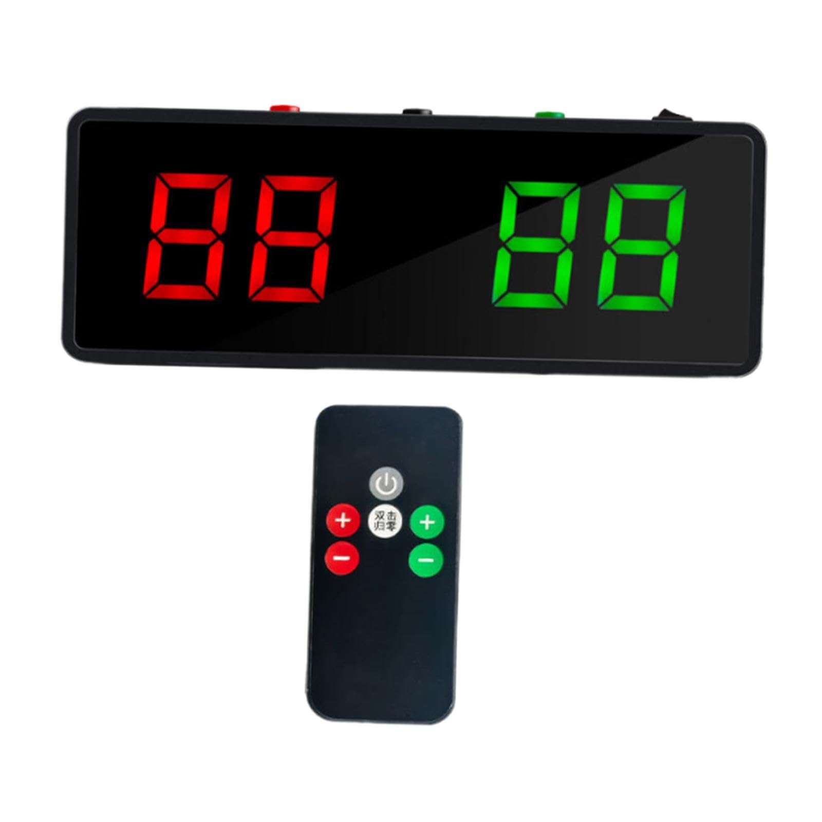 Baoblaze Elektronische Billard-Anzeigetafel, Digitale Anzeigetafel,Mehrzweck, für Indoor-Spiele mit tragbarer Fernbedienung