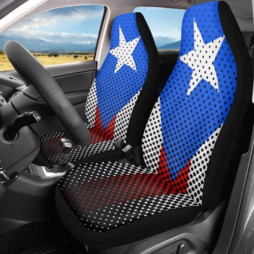 Funda asiento automóvil universal Puerto Rico de 52x138 cm para proteger SUV del desgaste