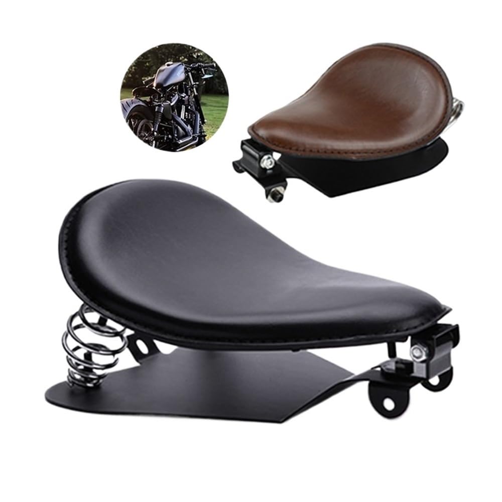 Motorrad Sitz Motorradzubehör Motorrad-Sitzkissen Federleder Sitzkissen Universalmodell Motorrad-Ersatzteile