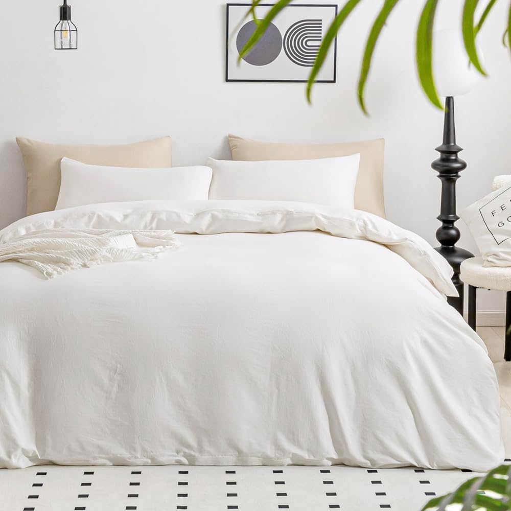 JELLYMONISoft Duvet Cover, Ultra-fine Tufted, Soft and Skin-Friendly