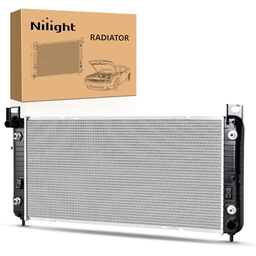 Nilight 34" Radiator for Chevy Silverado 1500 1999-2003 2004 2005 2006 2007 2008 2009 2010 2011 2012 2013, Suburban Tahoe, GMC Sierra 1500 Yukon XL, Cadillac Escalade, Automatic Transmission by Nilight - Used condition - US$80.19