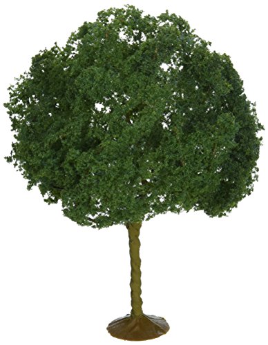 Chêne miniature Bachmann : lot de 2 arbres de 12 cm pour maquette et diorama HO