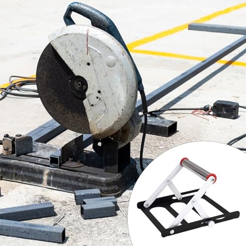 Support pour machine de découpe réglable en métal pour corriger les coupes de biais