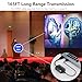 Aibilangose Wireless HDMI Transmitter and Receiver, 165FT/50M HDTV Extender 4K Decode Input 1080P Output, Portable Wireless Transmitter and Receiver, HDMI Extender for PC/HDTV/Projector/TV Box