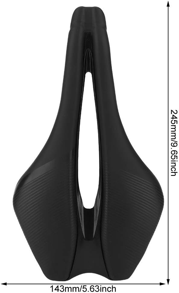 Saddle,Universal Shock Absorbing Comfort Nylon Fiber Base Cycling Seat for Mountain Biking Road Cycling Commuting Fitness Riding