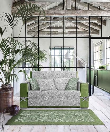 Tapis moderne lavable et antidérapant vert ANRO - 3