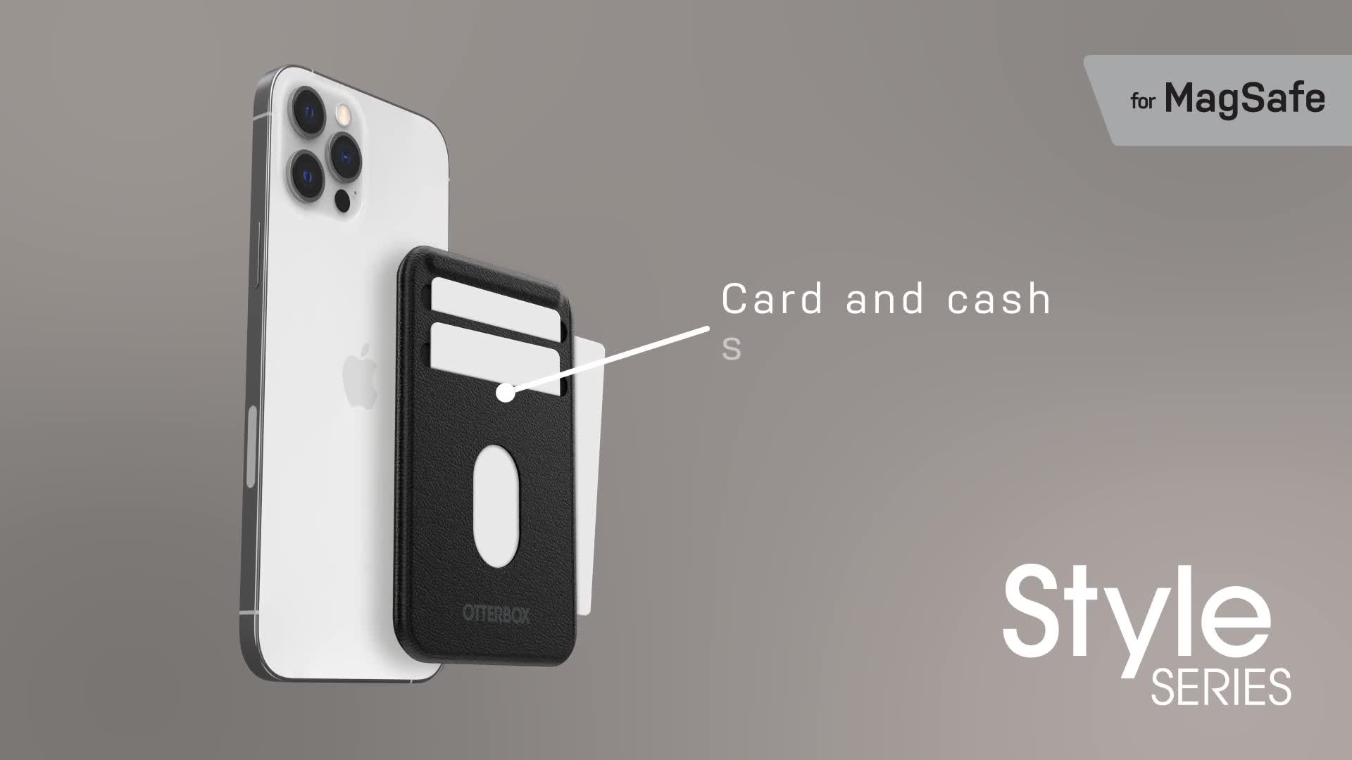 OtterBox Wallet for MagSafe, Soft-Touch Wallet with 2 Card Slots