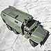 Rakeetolly RC Military Truck, 1:16 Scale 6WD Remote Control Car, Off-Road RC Truck with LED Light, All Terrain Army Transport Vehicle for Adults -RTR