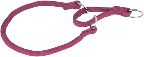Comfort - Collar martingala redondo de microfibra para perros (ancho 38 pulgadas de largo, 20 pulgadas), rosa