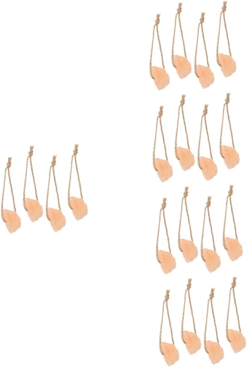 20pcs Deer Salt Block and Goat Minerals Natural Salt Bricks for Livestock Nutrition for Cattle Deer and Other Animals Easy to Store and Manage