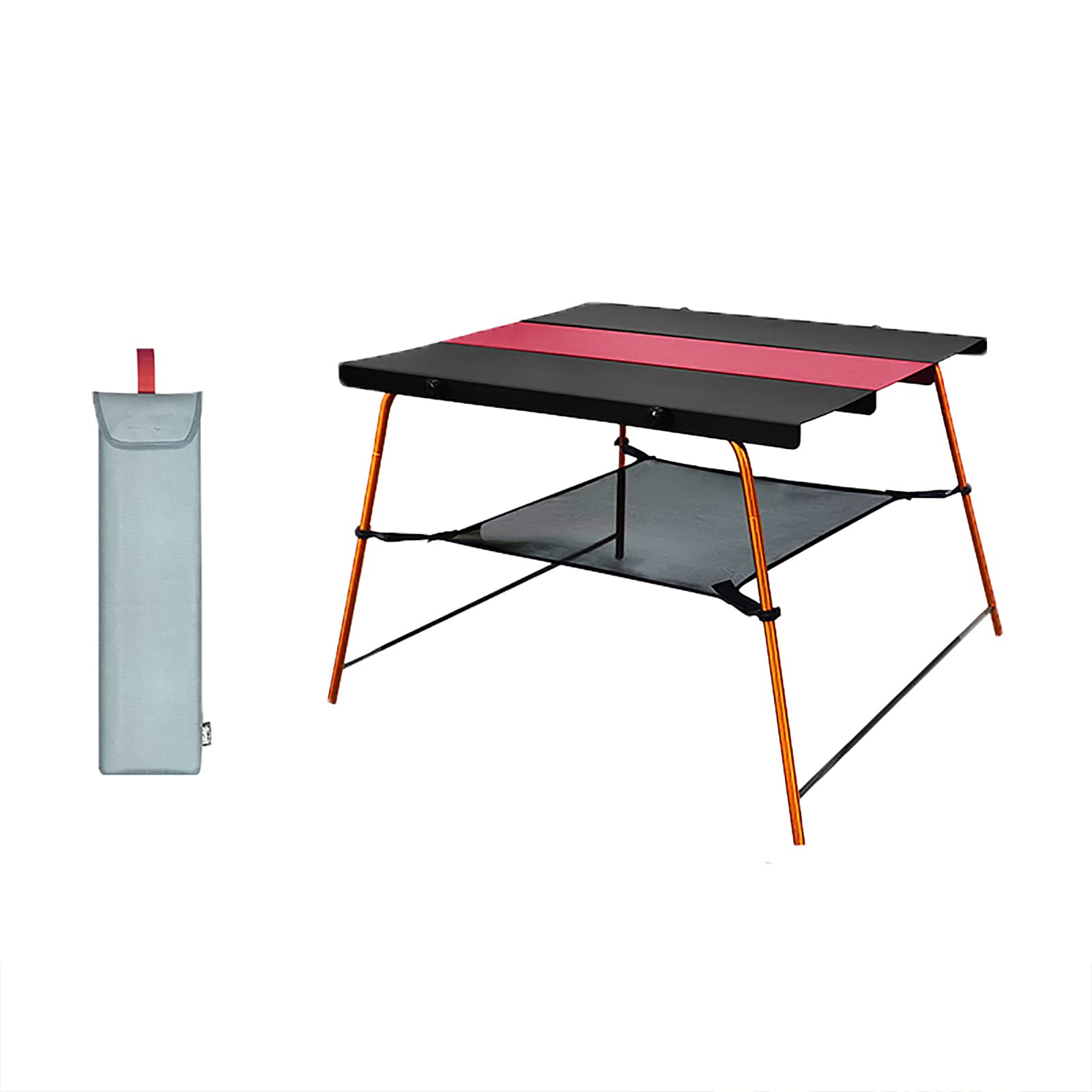 Table de camping pliante portable compacte avec sac de rangement table de pique-nique 15 kg