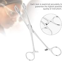 Vista 3 de Alicates profesionales de acero inoxidable 316L para oreja, labio, ombligo, nariz, lengua, tabique, pinza de esponja