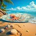 JennyGems Octopus Surfboard Wall Art Coastal Nautical Decor, PVC Outdoor Beach Sign, Ocean Lover Gift, Octopus Decoration (5 Foot)