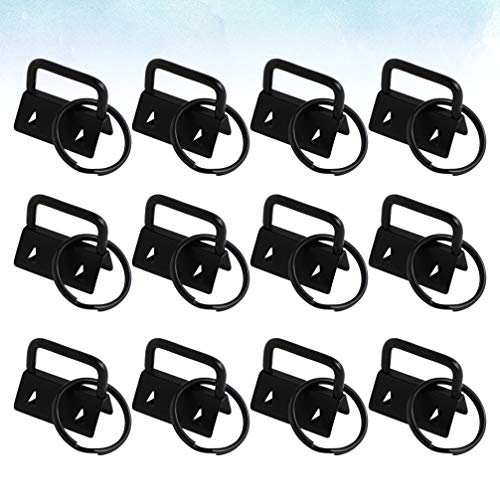 EXCEART 50 Unidades Kit Chaveiro Hardware De Chaveiro Pulseira Chave Chaveiros Para Chaveiros Braçad