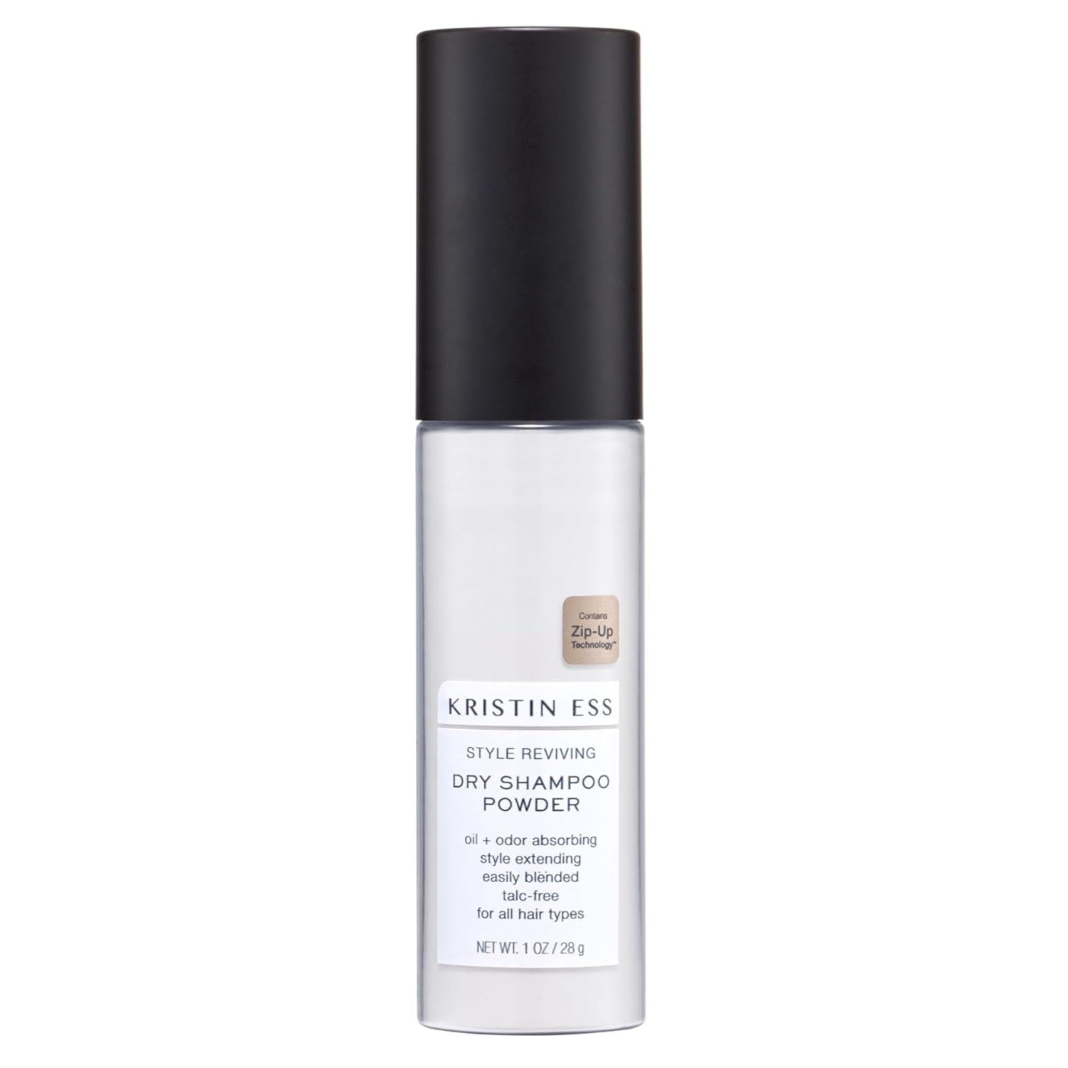 Kristin Ess Travel Size Dry Shampoo Powder For Oily Hair - Fresh Pear Fragrance - Non-Aerosol Style Extender