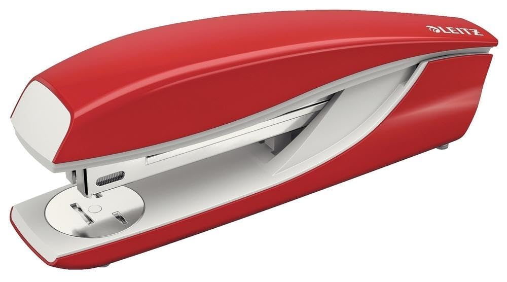 Esselte Leitz 55040025 - Grapadora manual, 40 hojas rojo