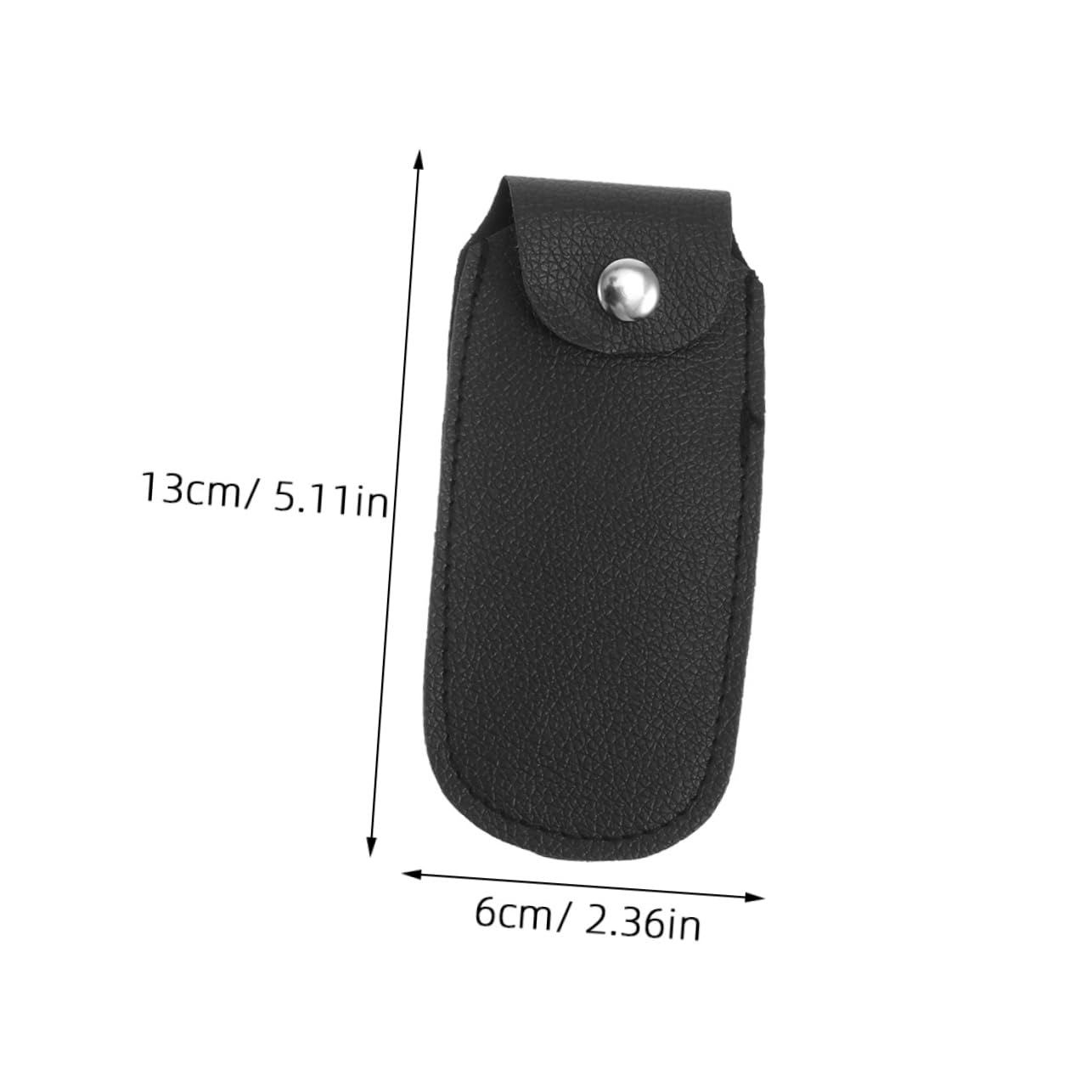 Toyvian 3pcs Harmonica Holder Bag 10-hole Case Faux Leather Instrument Storage Lightweight Portable for Travel Performance