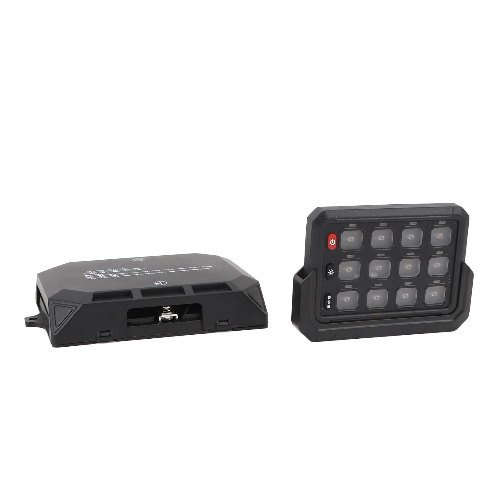 ANGGREK Panel Przełączników RGB 12 Gangów, Wodoodporny System Sterowania Obwodami LED dla Ciężarówek, SUV-ów i łodzi, 12 V 24 V, Bezprzewodowy Pilot Zdalnego Sterowania