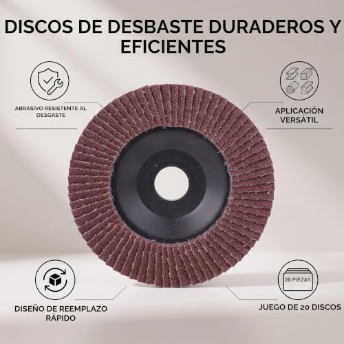Disco laminado grano 80 10 Imagen adicional