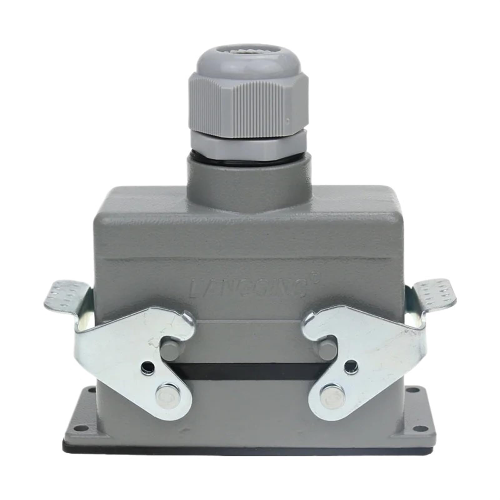 Conector HDC-HE-20 industrial para sistemas de aviación expuestos al polvo
