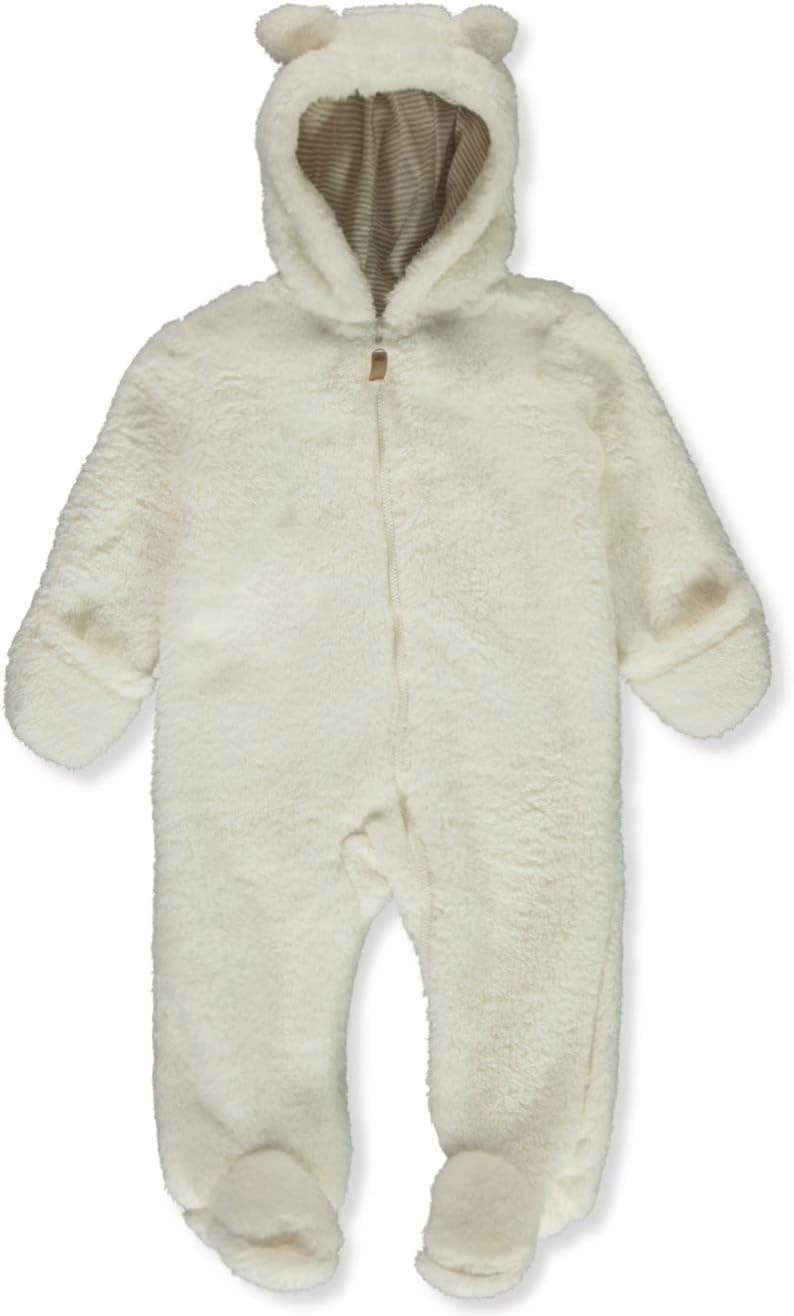 Carter's Boys' Bear Pram Suit - Cream, 9 Months