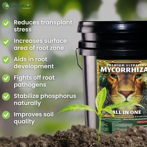 GreenGro Premium Ultrafine Myco Fertilizante Granulado 8 oz miniatura 3