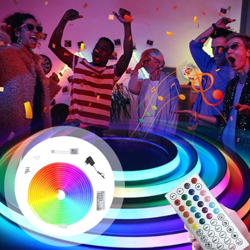 Bande LED 5m avec télécommande ruban réglable multicolore pour l'éclairage de la maison