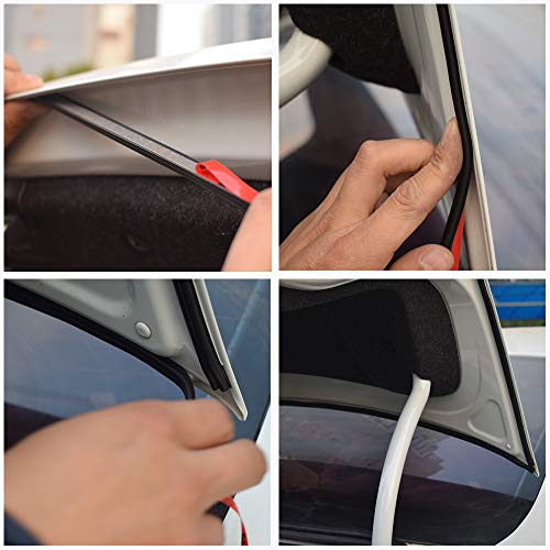 Kaixuan KX Automotive Universal D-Shape Door Seal 0.47