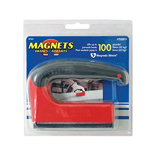 Master Magnetics 5.25 in. Ceramic Handle Magnet 100 lb. pull 3.4 MGOe Red 1 pc.